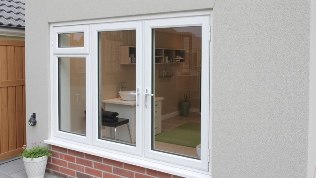 44mm glazing units with double glazing for optimal thermal and acoustic insulation
