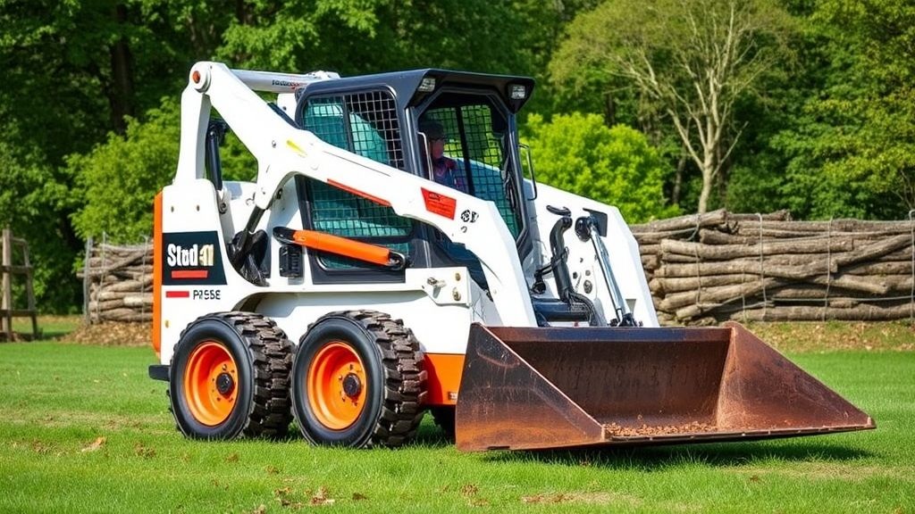 skid steer backhoe attachment