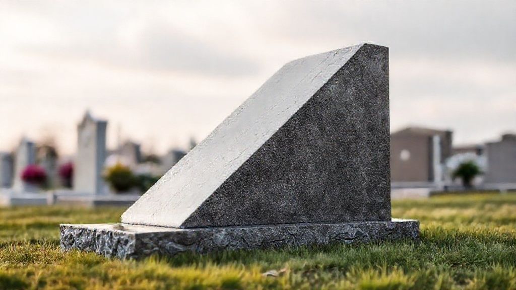 the slanted cost of cremation headstones affordable to premium options showing wide price differences