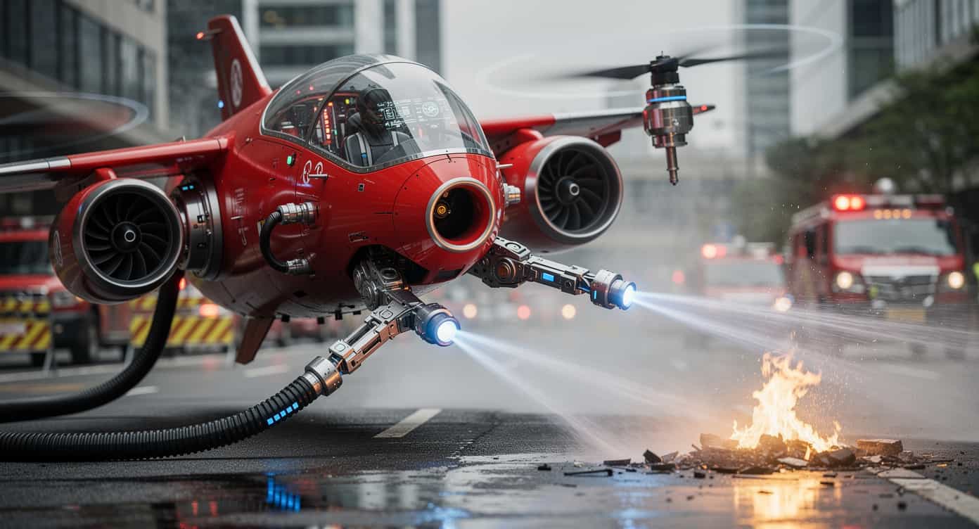 automatic fire hydrant aircraft
