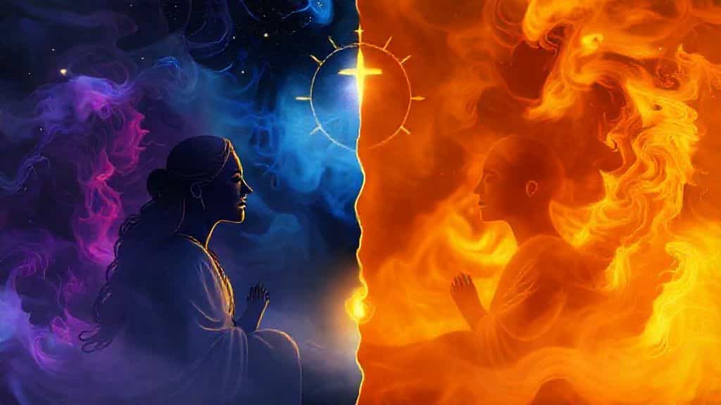 graphic questioning the division of spiritual conscientiousness into multiple parts