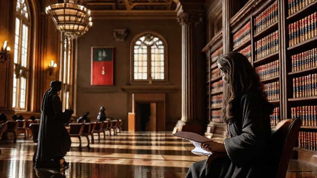 text graphic asking whether law schools are required to fail students each semester